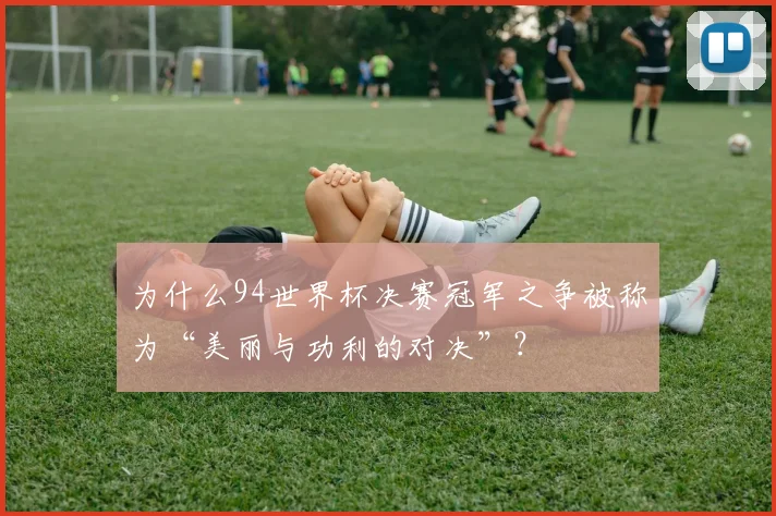 为什么94世界杯决赛冠军之争被称为“美丽与功利的对决”？